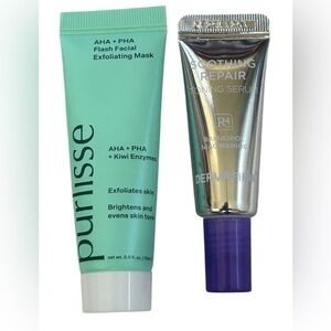 *FREE WITH PURCHASE* SKINCARE BUNDLE PURLISSE EXFOLIATING MASK DERMAFIRM TONING